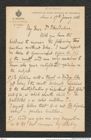 Nachlass Franz Steindachner, Brief von Enrico H. Giglioli an Franz Steindachner (17.01.1881), Inv.Nr. 159.01, Seite 1